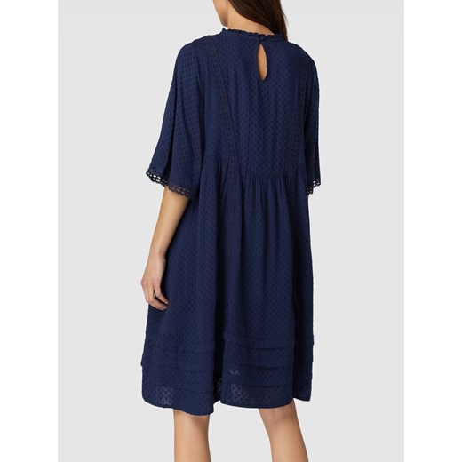 Sukienka Atelier Reve z okrągłym dekoltem oversize mini