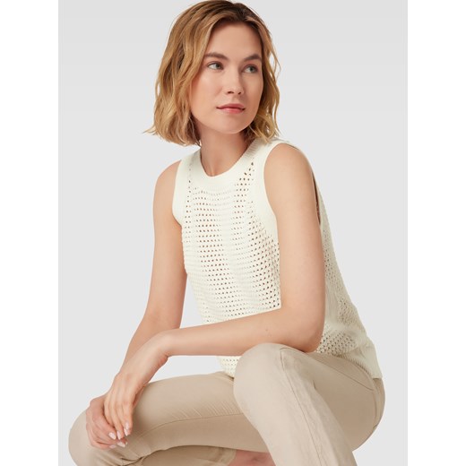 Bluzka damska Tommy Hilfiger z okrągłym dekoltem bez rękawów