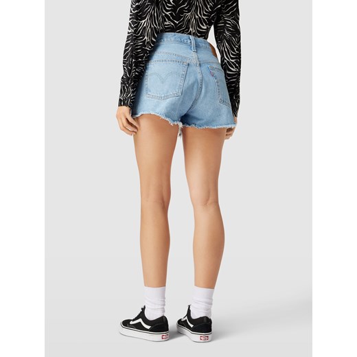 Szorty Levi's niebieskie z bawełny