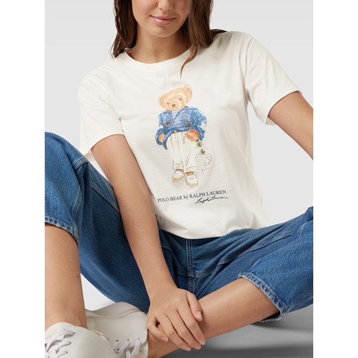 T-shirt z nadrukowanym motywem model ‘BEAR’ Polo Ralph Lauren S Peek&Cloppenburg