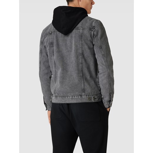 Kurtka jeansowa z detalami z logo model ‘TREY’ Cars Jeans L Peek&Cloppenburg