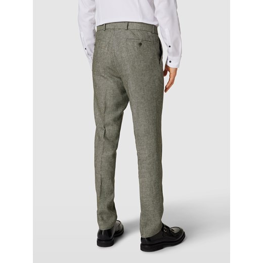 Spodnie do garnituru z delikatnym tkanym wzorem model ‘Shiver’ Carl Gross 52 Peek&Cloppenburg 