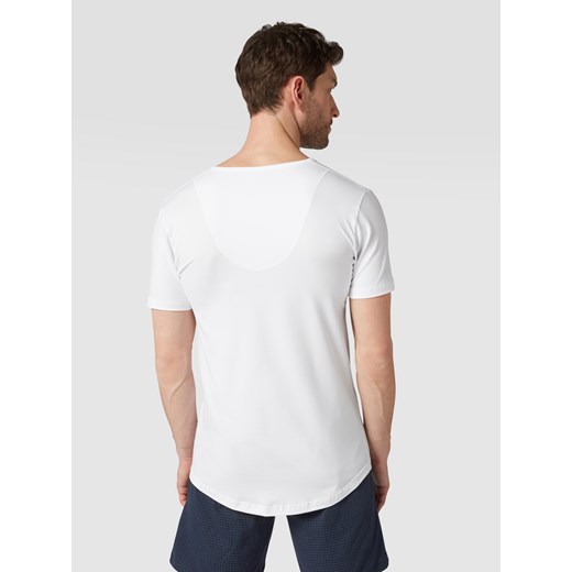 T-shirt z dodatkiem streczu model ‘Das Drunterhemd’ Mey L Peek&Cloppenburg 