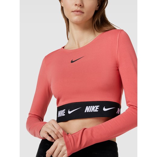 Nike bluzka damska z okrągłym dekoltem z długim rękawem 