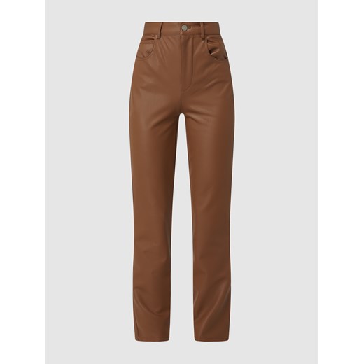 Spodnie o kroju slim z imitacji skóry Guess M Peek&Cloppenburg