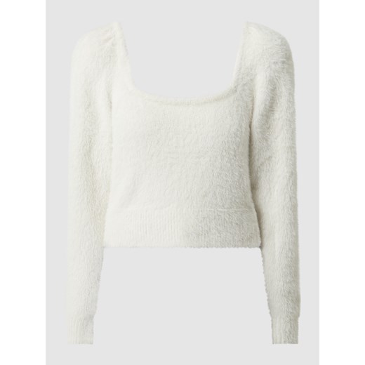 Sweter z prostokątnym dekoltem model ‘Piumo’ XL Peek&Cloppenburg 