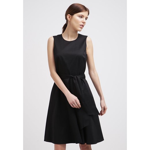 ESPRIT Collection Sukienka koktajlowa black zalando czarny krótkie
