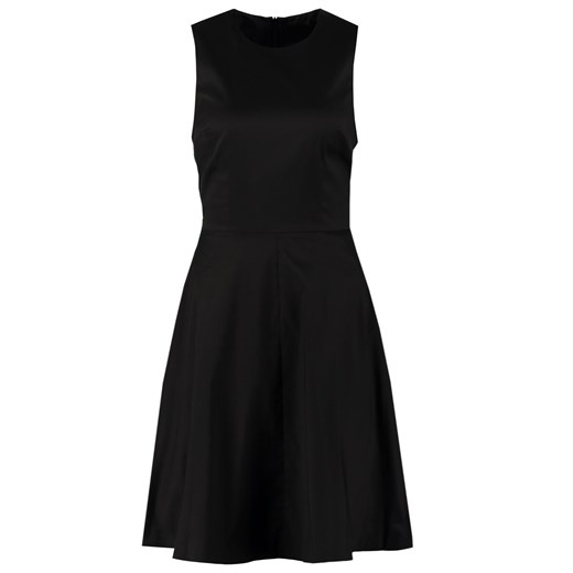 ESPRIT Collection Sukienka koktajlowa black zalando czarny abstrakcyjne wzory