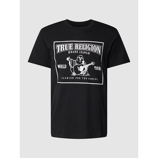 T-shirt z nadrukiem z motywem model ‘BUDDHA LOGO’ True Religion XL promocja Peek&Cloppenburg 