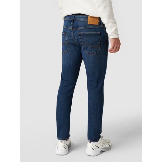 Jeansy w dekatyzowanym stylu o kroju slim fit Jack & Jones One Size Peek&Cloppenburg 