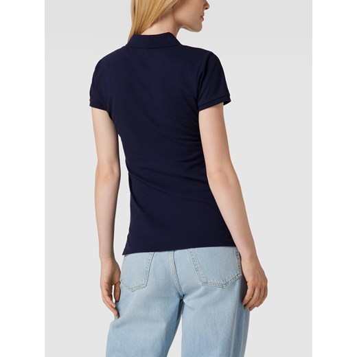 Koszulka polo o kroju slim fit z wyhaftowanym logo model ‘JULIE’ Polo Ralph Lauren L Peek&Cloppenburg 