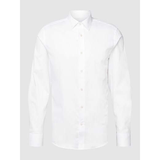 Koszula biznesowa o kroju slim fit z fakturowanym wzorem model ‘Adley’ Tiger Of Sweden 42 Peek&Cloppenburg 