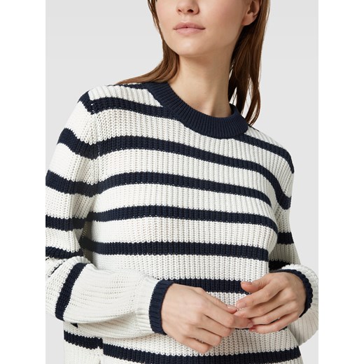 Sweter z dzianiny ze wzorem w paski model ‘TRISTA’ Pieces S Peek&Cloppenburg 