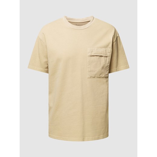 T-shirt męski Knowledge Cotton Apparel z krótkim rękawem bawełniany 