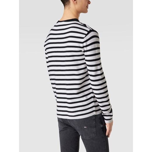 Sweter z dzianiny w paski Tiger Of Sweden XL wyprzedaż Peek&Cloppenburg