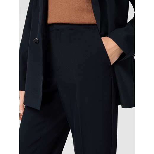 Spodnie z elastycznym pasem model ‘Oliva’ Saint Tropez XS promocyjna cena Peek&Cloppenburg 