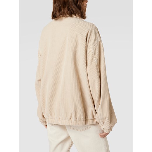 Bluzon o kroju oversized ze sztruksu z wyhaftowanym logo Bdg Urban Outfitters S promocyjna cena Peek&Cloppenburg