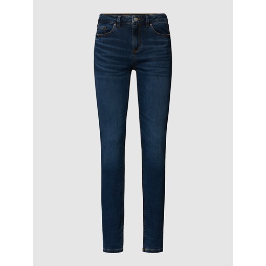 Jeansy o kroju slim fit z bawełny ekologicznej i dodatkiem streczu Esprit 32/30 wyprzedaż Peek&Cloppenburg 