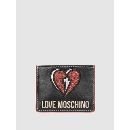 Etui na karty z logo Love Moschino One Size Peek&Cloppenburg 