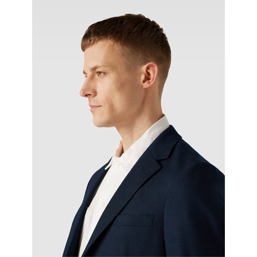 Garnitur z kołnierzem z połami model ‘Prato’ Bruun & Stengade 46 okazyjna cena Peek&Cloppenburg