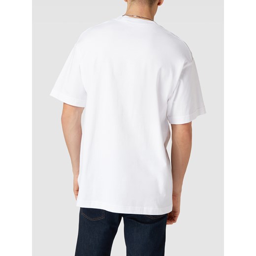 T-shirt męski Calvin Klein w nadruki z krótkim rękawem 