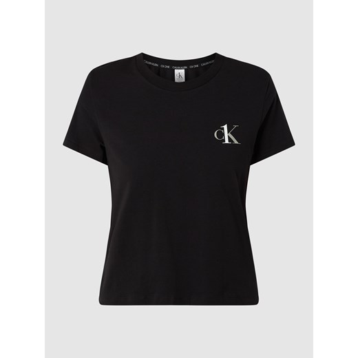 T-shirt z nadrukiem z logo S okazyjna cena Peek&Cloppenburg 