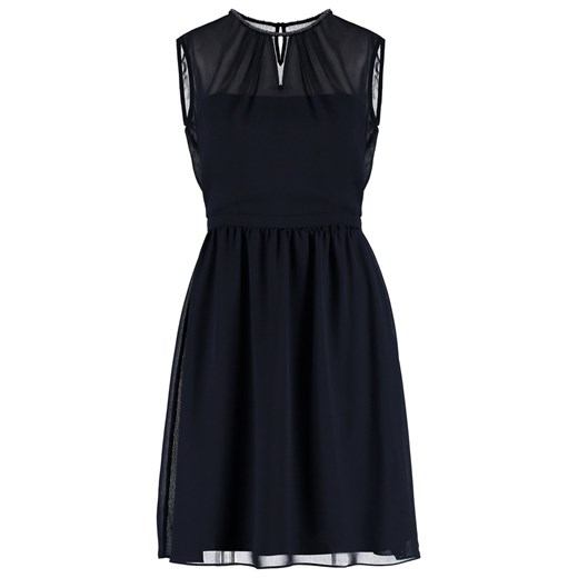 ESPRIT Collection Sukienka koszulowa navy zalando czarny abstrakcyjne wzory