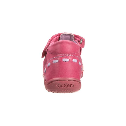 Kickers GIULIA Obuwie do nauki chodzenia fuchsia/lila zalando rozowy na rzepy