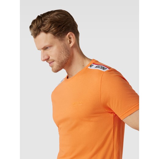 T-shirt męski Moschino z krótkim rękawem
