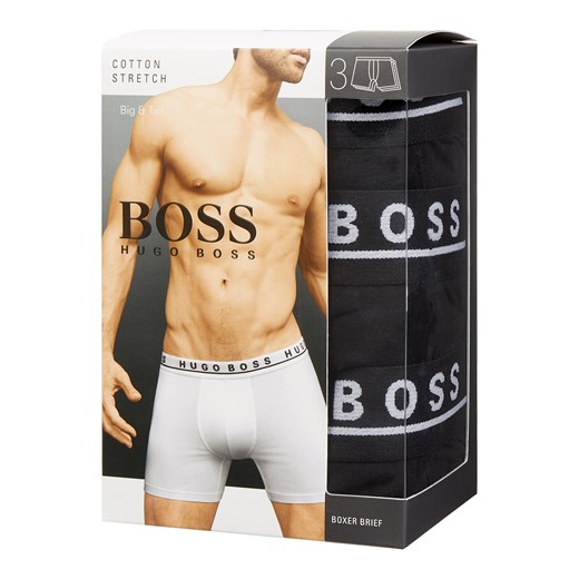 Obcisłe bokserki PLUS SIZE z dodatkiem streczu model ‘Boxer Brief’ 5XL Peek&Cloppenburg