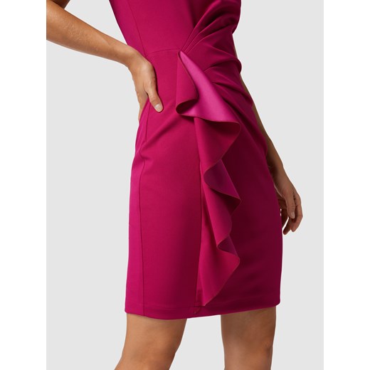 Sukienka koktajlowa bez rękawów z drapowaniem Paradi 44 Peek&Cloppenburg