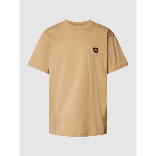 T-shirt z bawełny z detalem z logo XL okazja Peek&Cloppenburg 