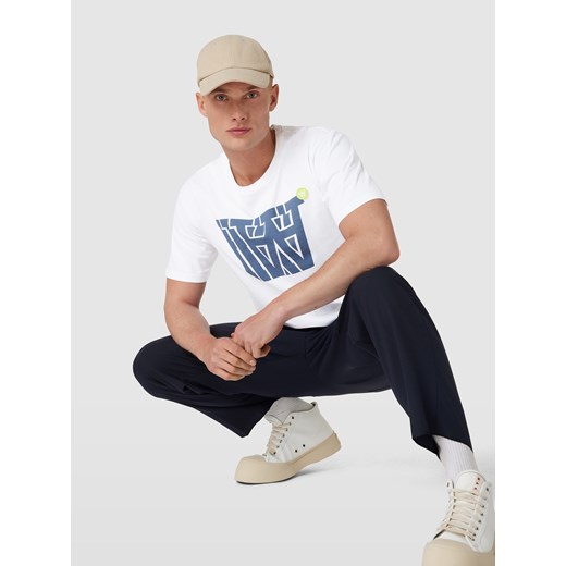 T-shirt męski Wood z krótkimi rękawami