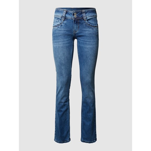 Jeansy o kroju straight fit z dodatkiem streczu model ‘Gen’ Pepe Jeans 26/32 Peek&Cloppenburg 