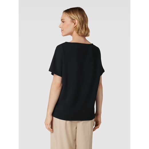 Bluza z krótkim rękawem i nadrukowanym napisem model ‘Sonja’ Christian Berg Woman XL Peek&Cloppenburg 