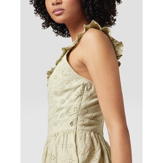 Sukienka mini z kwiatowym,ażurowym wzorem Guess S Peek&Cloppenburg  promocja