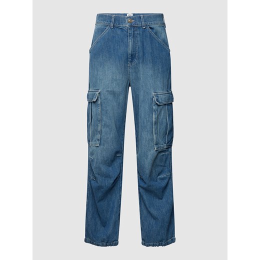 Spodnie cargo z imitacji jeansu model ‘DENIM’ ze sklepu Peek&Cloppenburg  w kategorii Jeansy męskie - zdjęcie 160703102