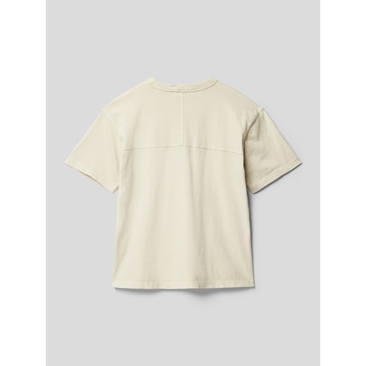 T-shirt z naszywką z logo model ‘BADGE MINERAL’ 140 Peek&Cloppenburg 