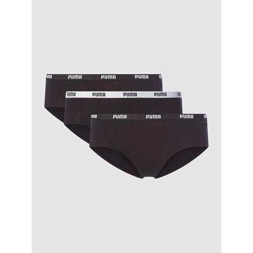 Figi hipster z dodatkiem streczu w zestawie 3 szt. Puma XL Peek&Cloppenburg