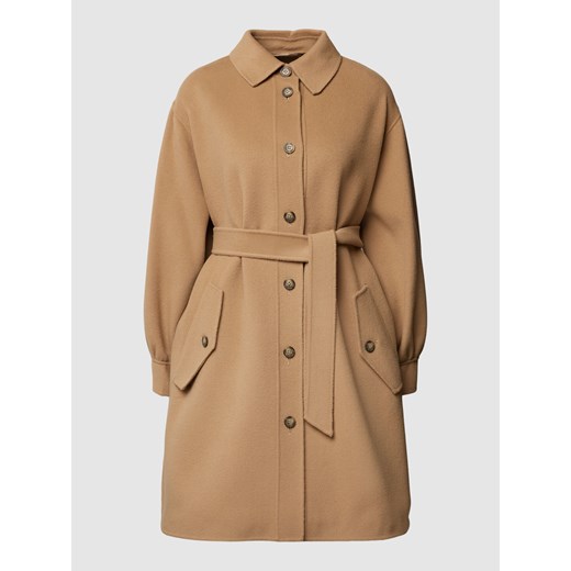 Płaszcz z bufiastymi rękawami model ‘FARISEO’ 42 Peek&Cloppenburg wyprzedaż