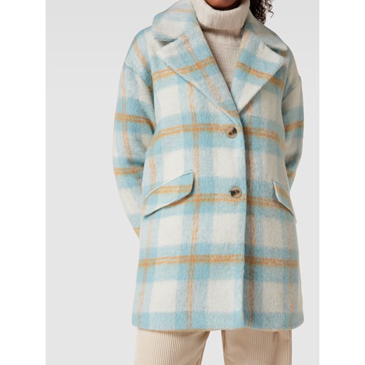 Płaszcz ze wzorem w kratę model ‘VIALISSI’ Vila 34 Peek&Cloppenburg
