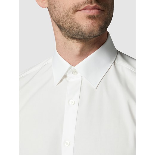 Koszula biznesowa o kroju slim fit z dodatkiem streczu i bardzo długim rękawem Olymp Level Five 41 wyprzedaż Peek&Cloppenburg 