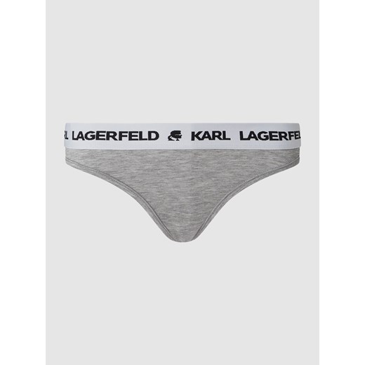 Majtki typu tanga z lyocellu Karl Lagerfeld XL Peek&Cloppenburg 