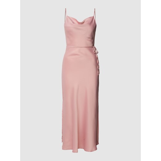 Sukienka Yas elegancka maxi z dekoltem w serek