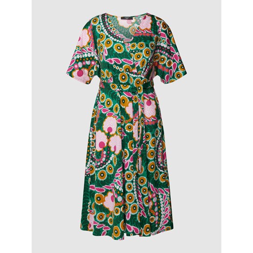 Sukienka o długości do kolan z dekoltem w serek model ‘DIZZY’ XS Peek&Cloppenburg 