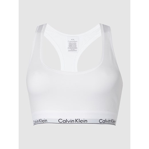 Stanik z elastycznym paskiem z logo Calvin Klein Underwear L Peek&Cloppenburg 