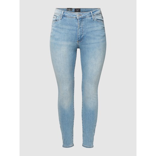 Jeansy PLUS SIZE o kroju skinny fit z 5 kieszeniami model ‘PHIA’ 44 Peek&Cloppenburg