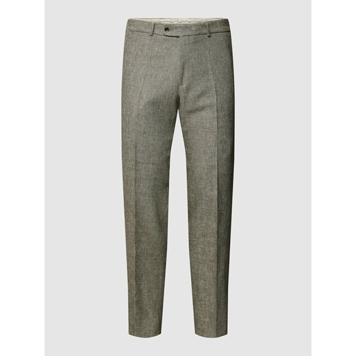 Spodnie do garnituru z delikatnym tkanym wzorem model ‘Shiver’ Carl Gross 52 Peek&Cloppenburg 