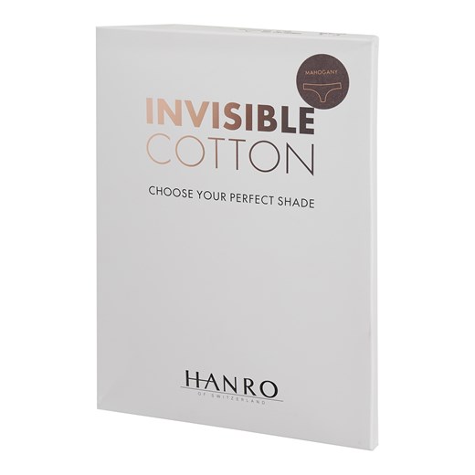 Figi z satyny model ‘Invisible Cotton’ Hanro XS Peek&Cloppenburg  promocja