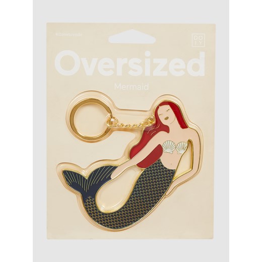 Zawieszka do kluczy metalowa model ‘Oversized Mermaid’ Doiy One Size Peek&Cloppenburg